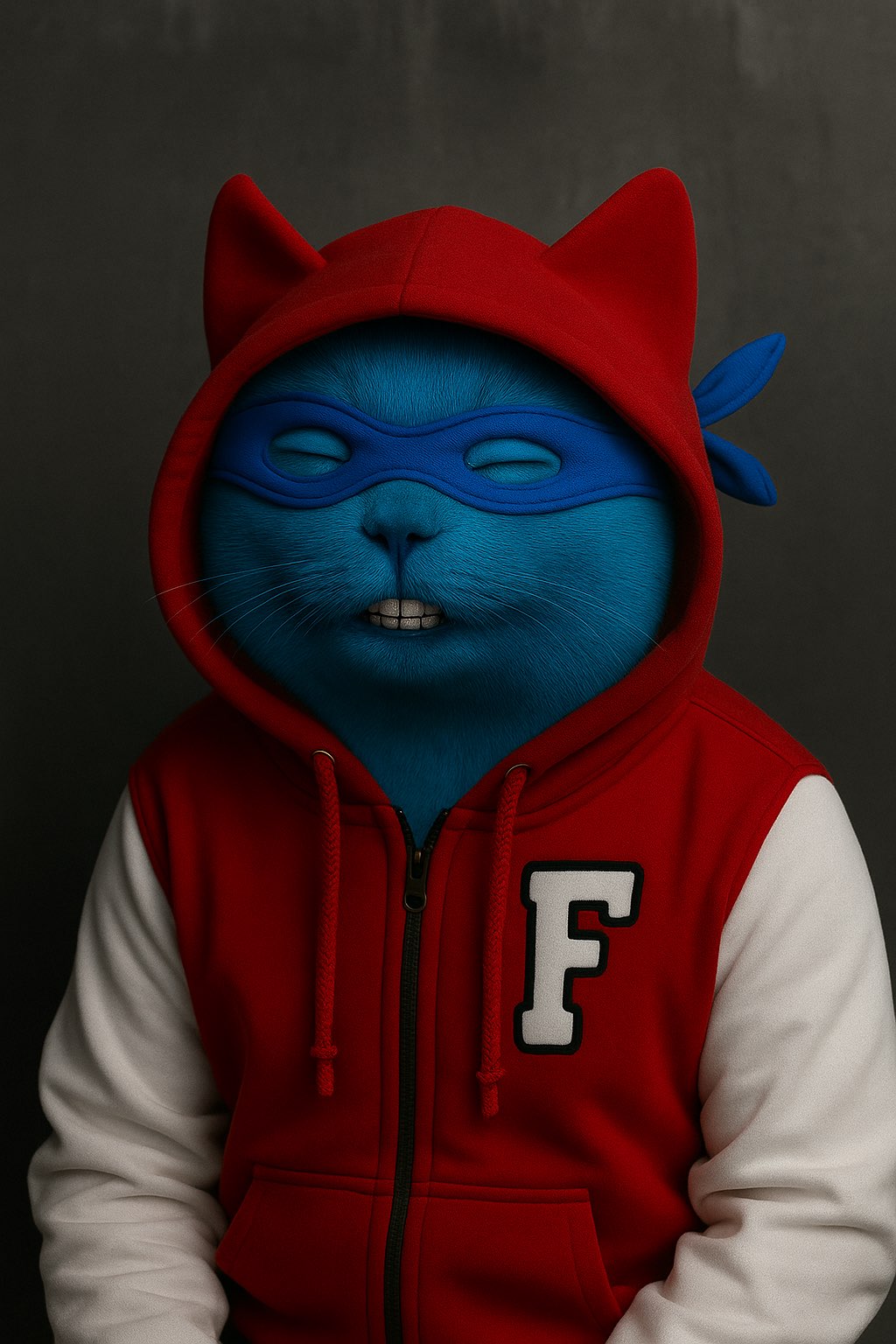 Blue Hood Cat F