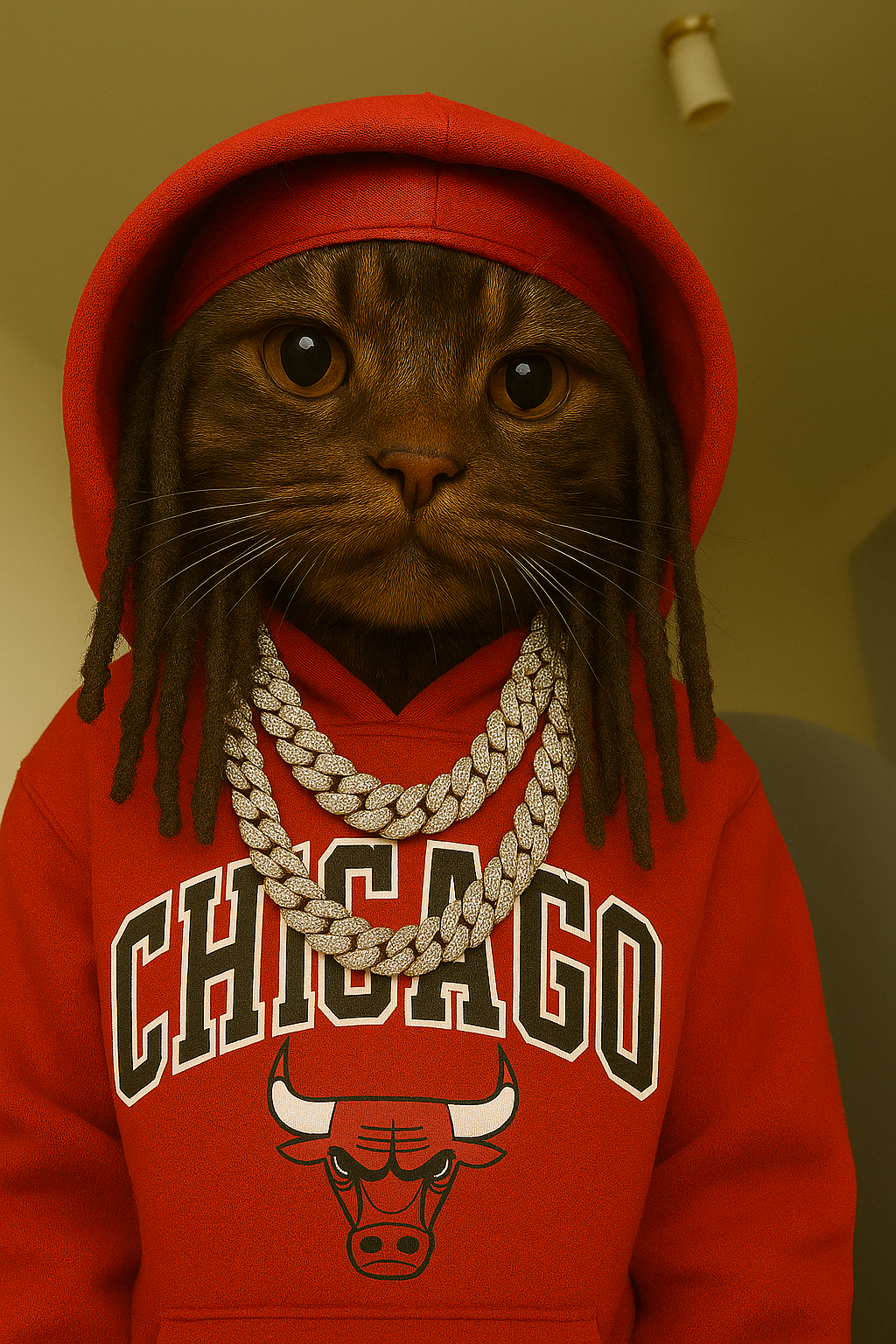 Hood Cat Chicago Bulls