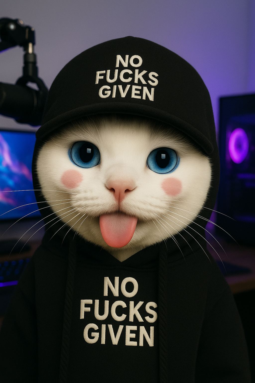 Hood Cat Attitude